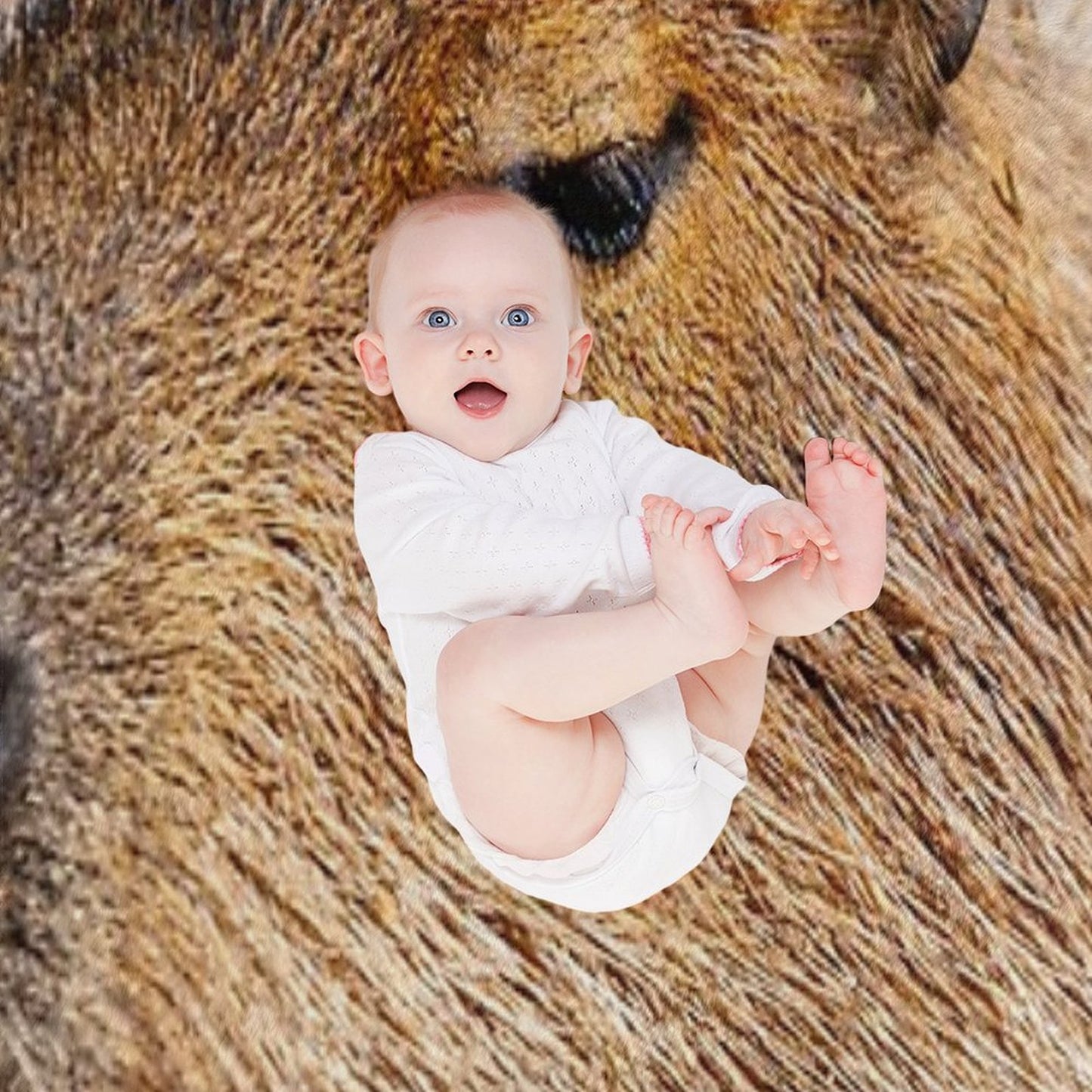 Capybara Profile Throw Blanket