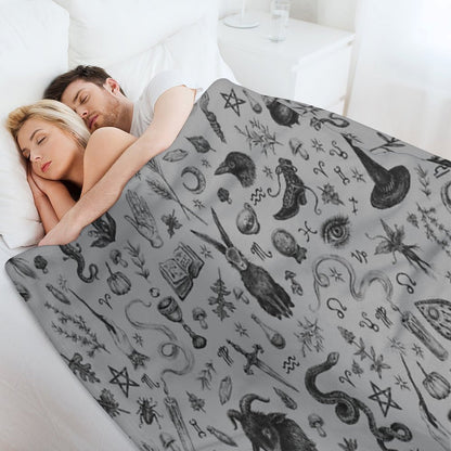 Salem Witch Throw Blanket