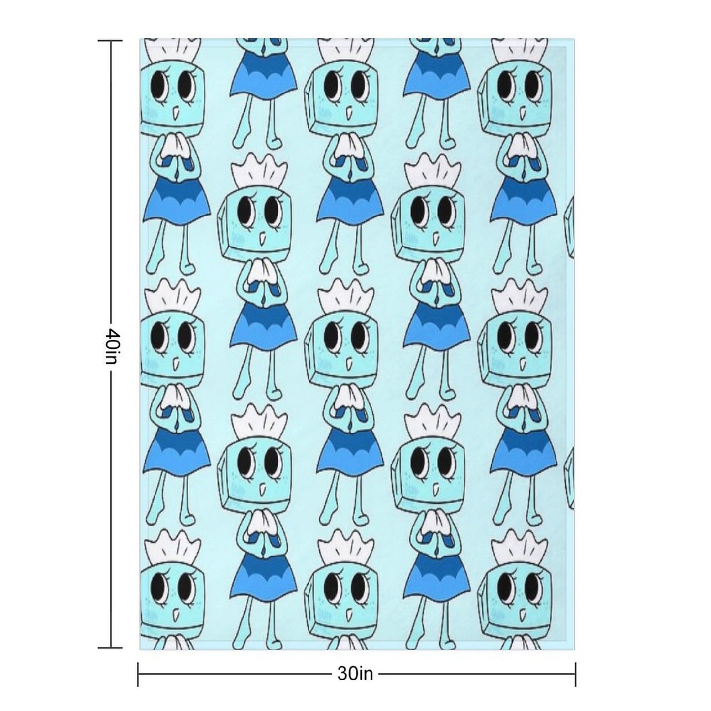 Tisha The Tissue Box!! Throw Blanket