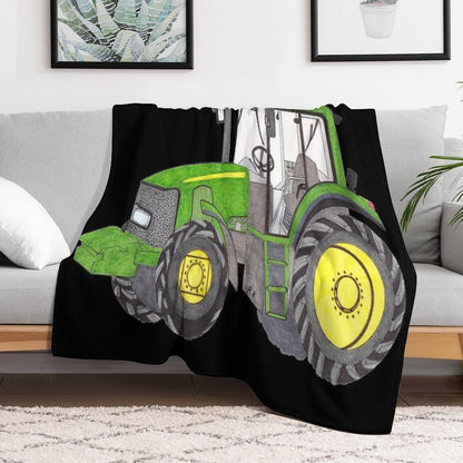 TRACTOR Throw Blanket