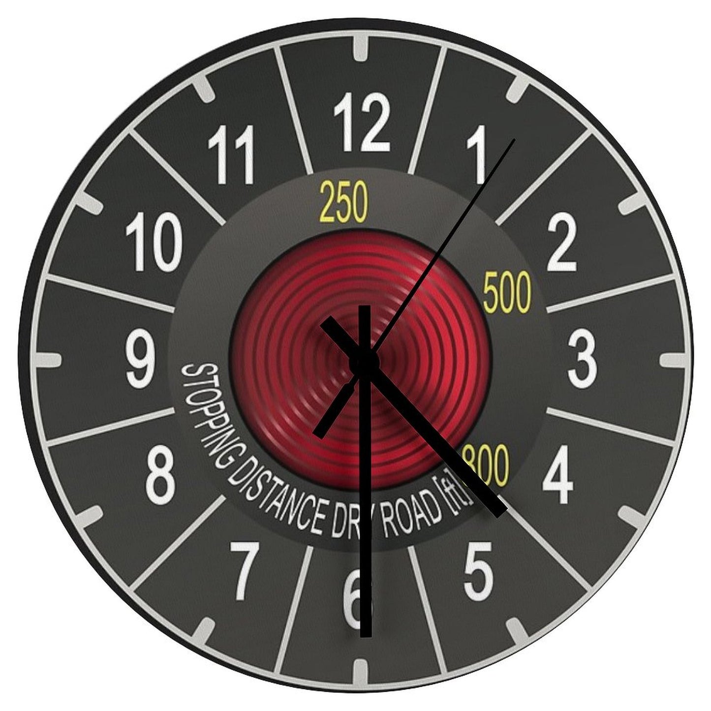 Citroen Speedometer Clock Wall Clock