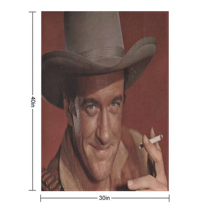Gunsmoke Throw Blanket