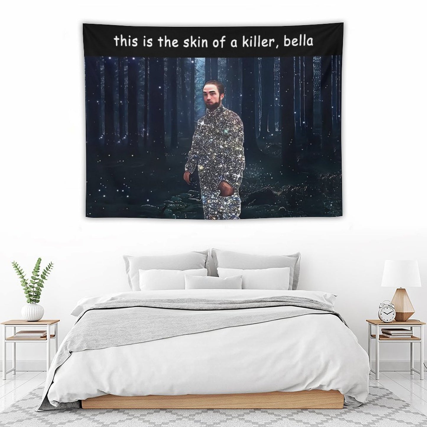 This Is The Skin Of A Killer Bella Tapestry