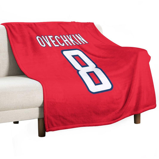 Alex Ovechkin 8 Throw Blanket