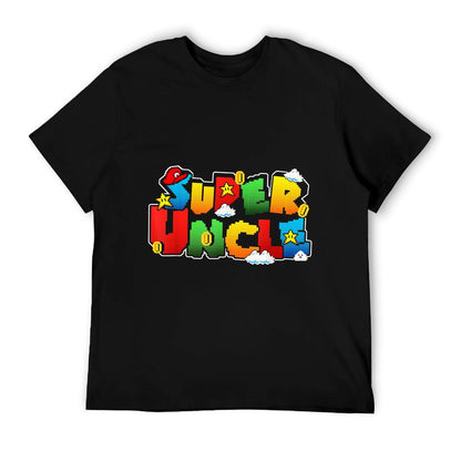 Gamer Super Uncle Funny Father Day Gifts For Uncle T-Shirt