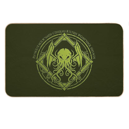 Cthulhu - Lovecraft - Chant Design Bath Mat