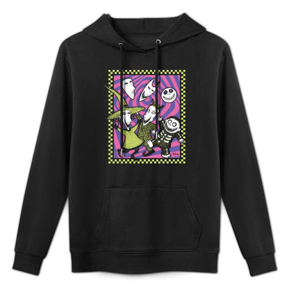 The Nightmare Before Christmas - Retro Lock Shock Barrel Casual Wear Hoodie