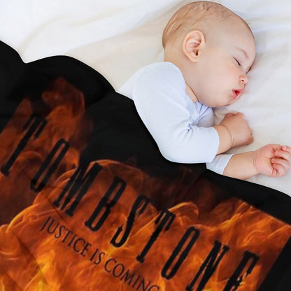 Tombstone FIRE Throw Blanket