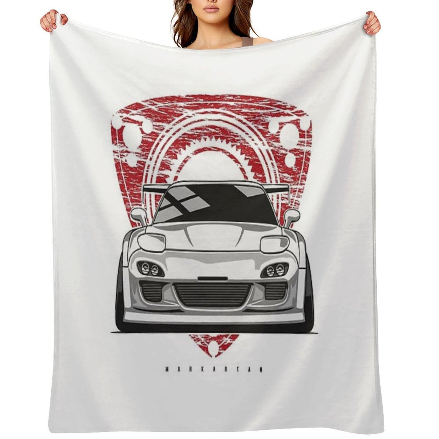 Rotary FD3S Throw Blanket