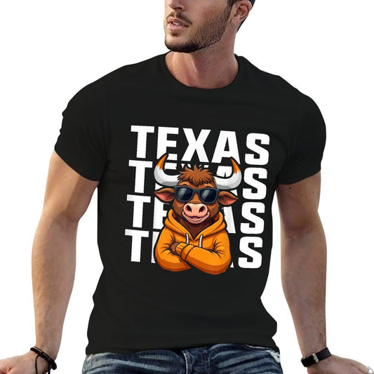 Vintage Texas Graphic Classic for Men Women Kids  Easy-care T-Shirt