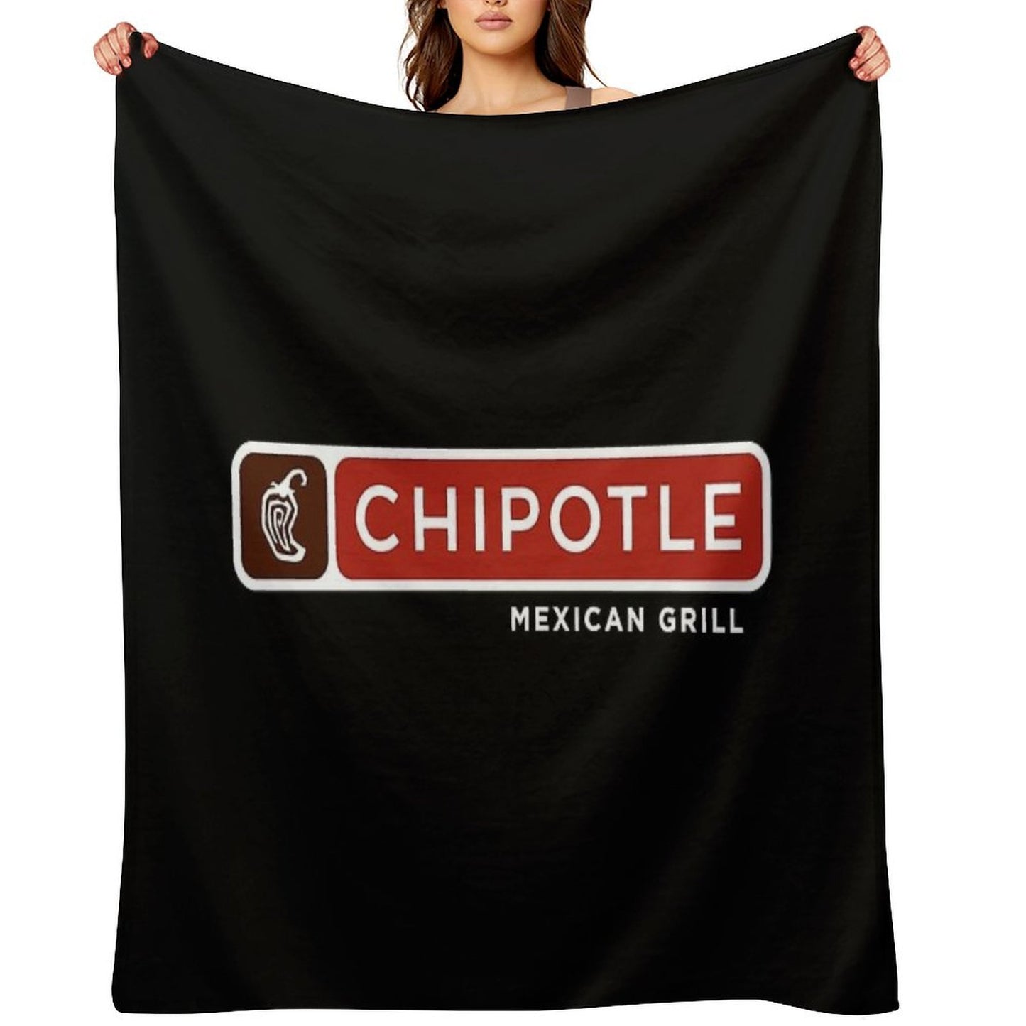 Chipotle Mexican Grill Throw Blanket