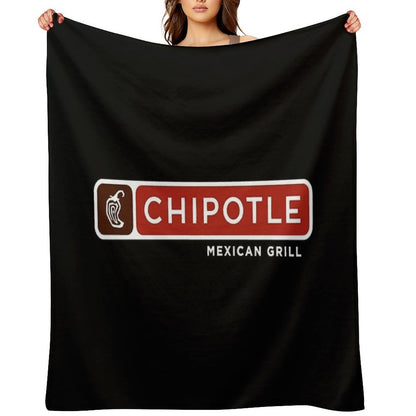 Chipotle Mexican Grill Throw Blanket