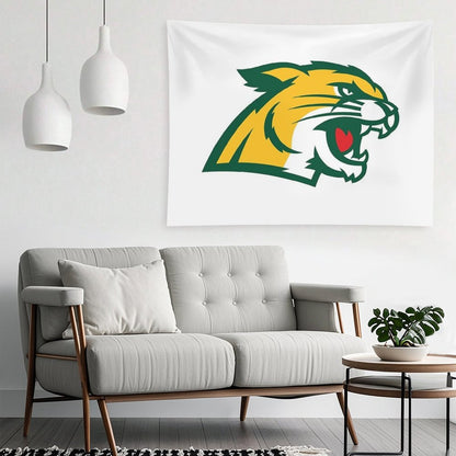 Cute Northern Michigan Wildcats Design Tapestry