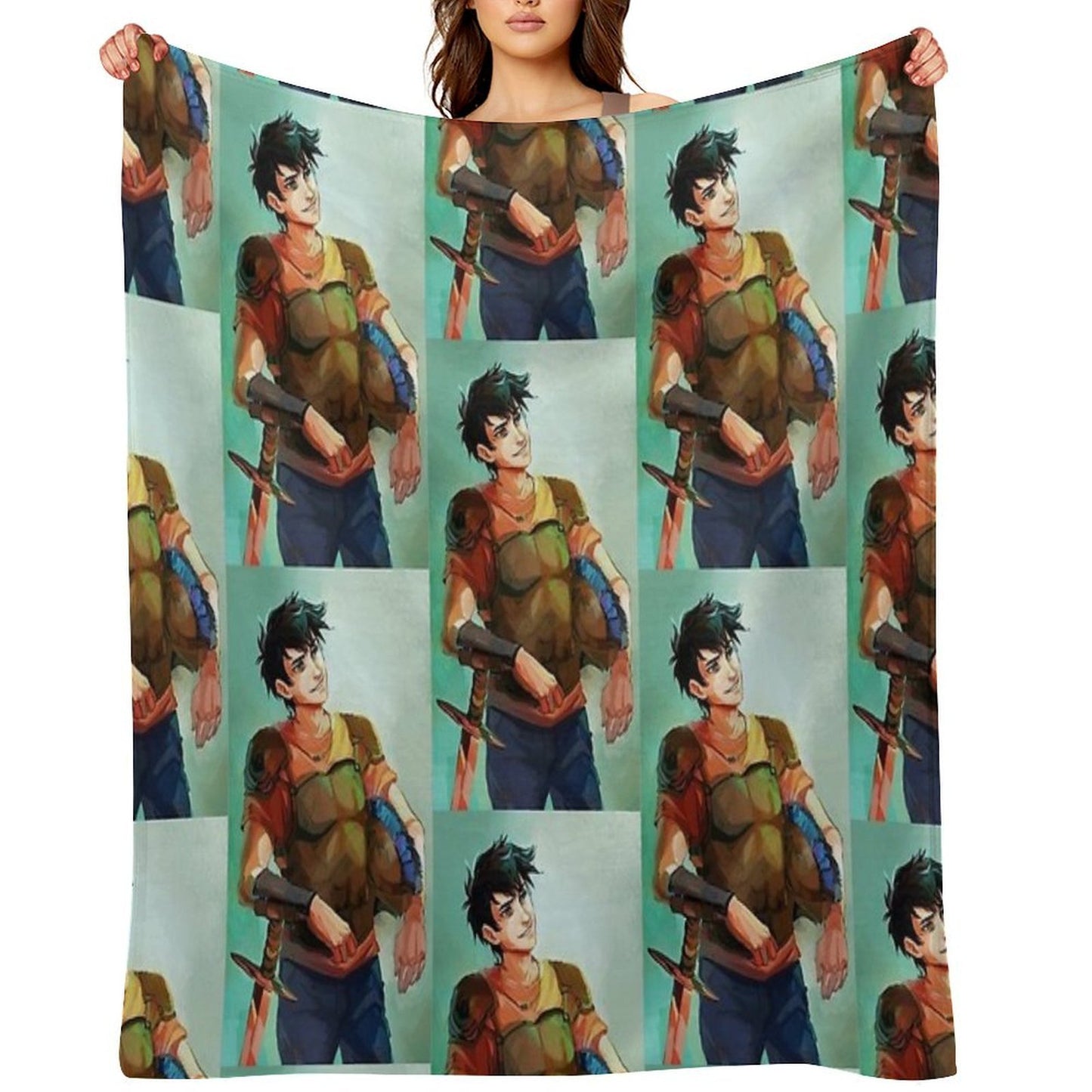 Percy Jackson Throw Blanket