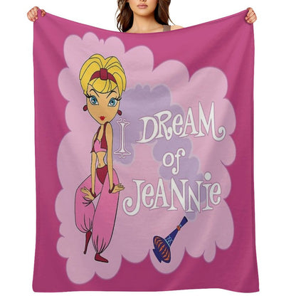I Dream of Jeannie 4 Throw Blanket