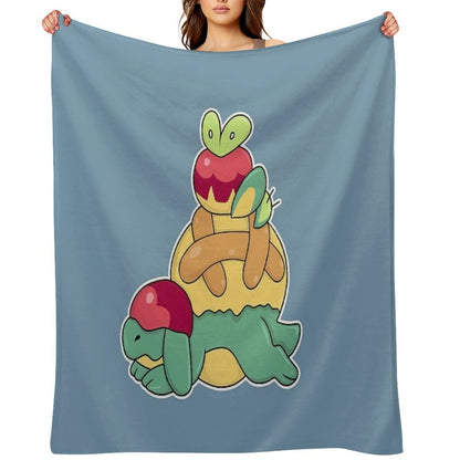 Appletun And Applin Throw Blanket