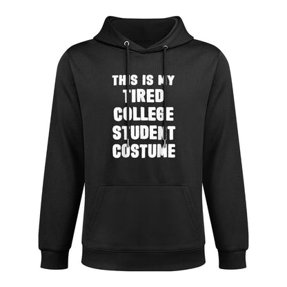 Halloween This Is My Tired College Student Costume Gift Pilling-Resistant Hoodie