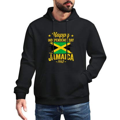 Happy Independence Jamaica Est 6th August 1962 Jamaican Breathable Fabric Hoodie