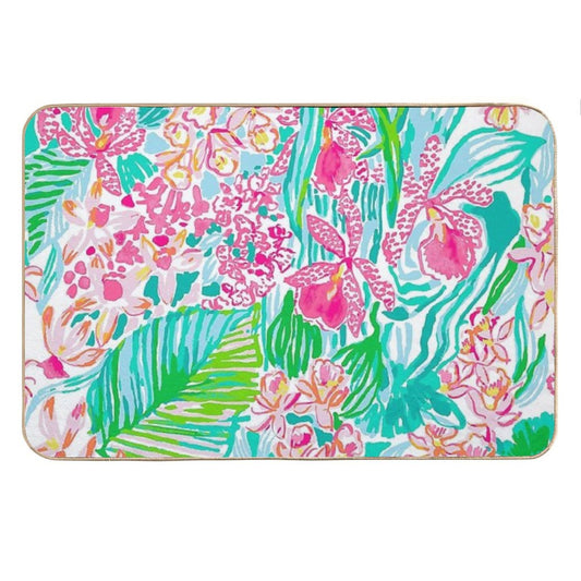 Orchid Summer Bath Mat