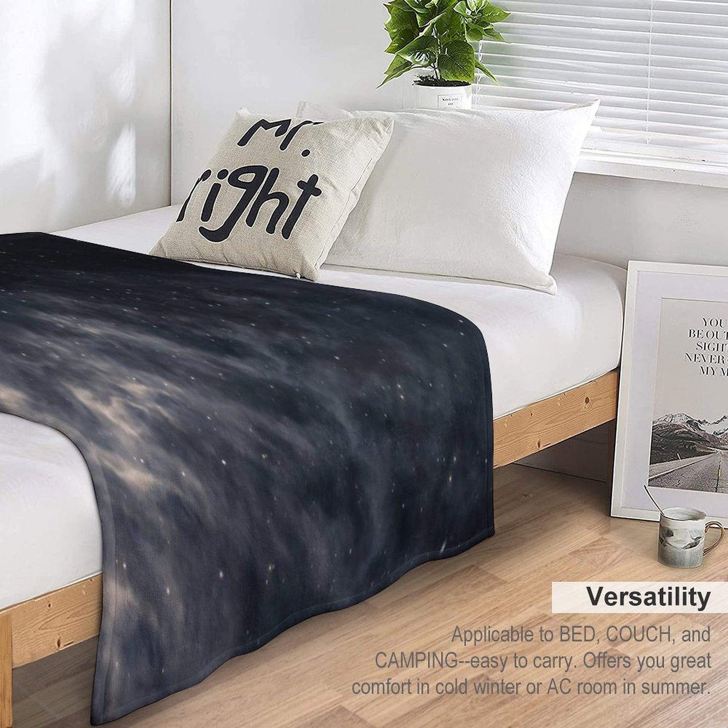 Melancholy Throw Blanket