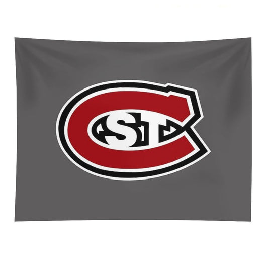 Red Huskies Tapestry