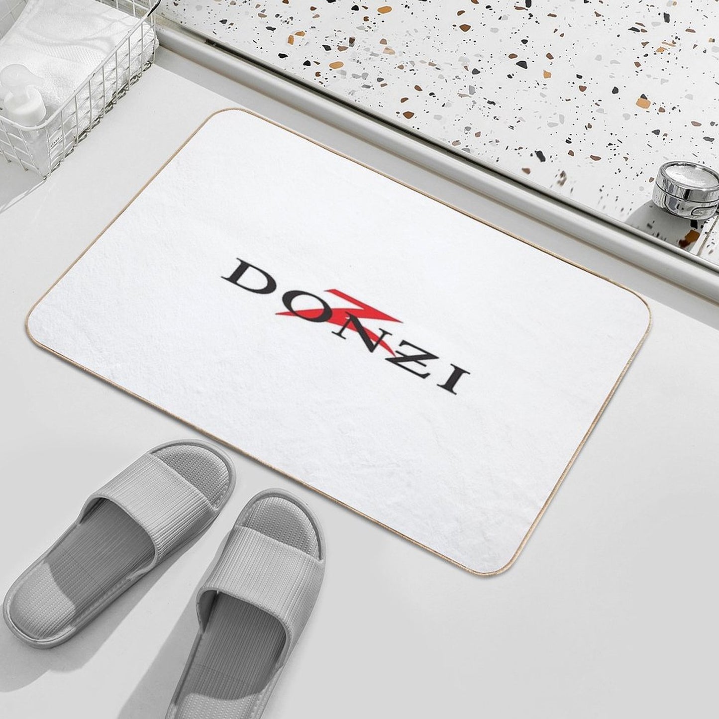 Donzi Marine Boats Powerboats Logo Bath Mat