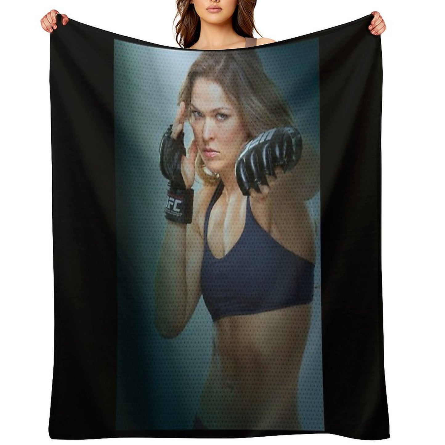 Ronda Rousey Throw Blanket