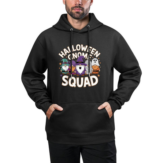 Halloween Gnome Squad Cute Group Family Costume Kangaroo Pocket Hoodie