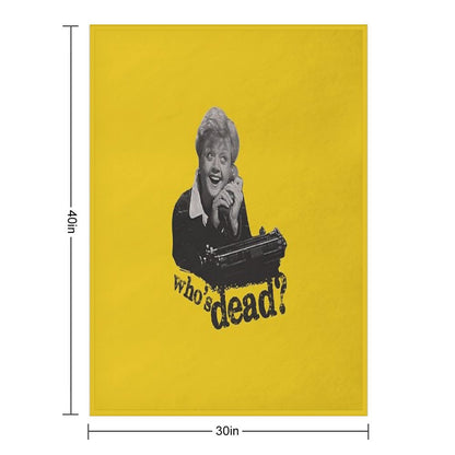 Murder She Wrote - Fletcher Throw Blanket