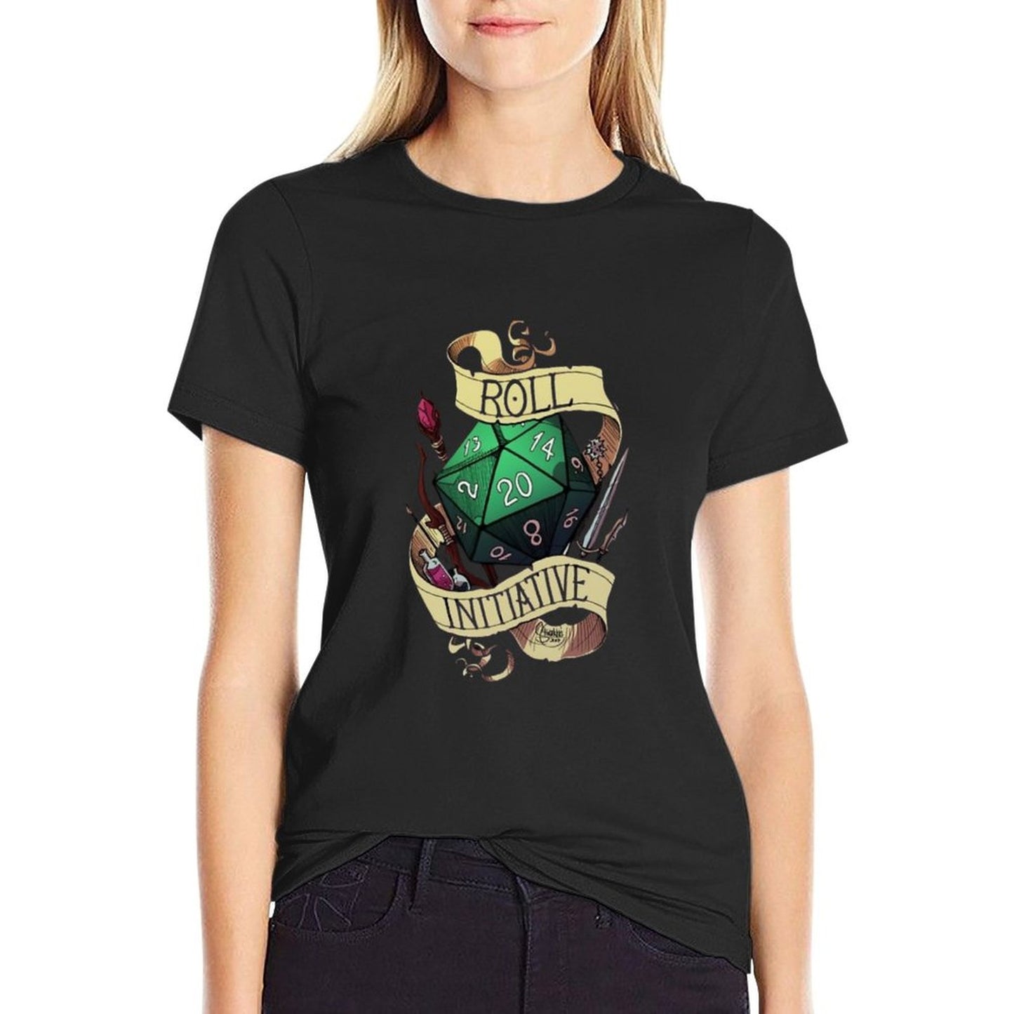 Roll Initiative  Soft T-Shirt