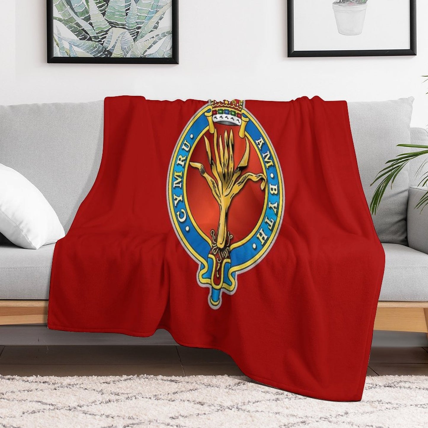 WELSH GUARDS Throw Blanket
