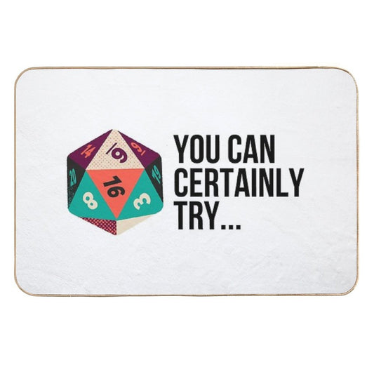 DnD - You Can Certainly Try  Multi-Purpose Bath Mat