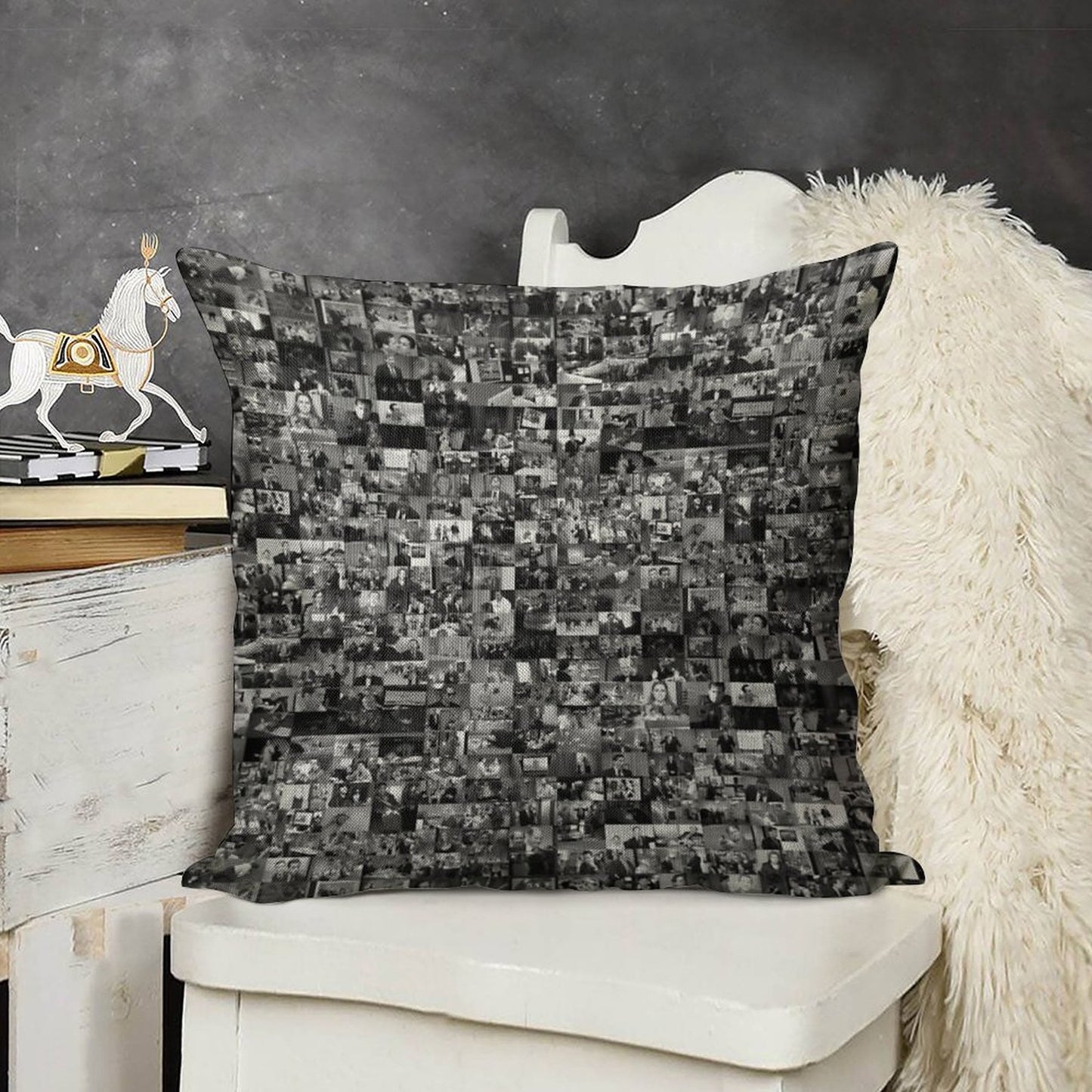 Every Episode of The Office Linen Throw Pillow Cover