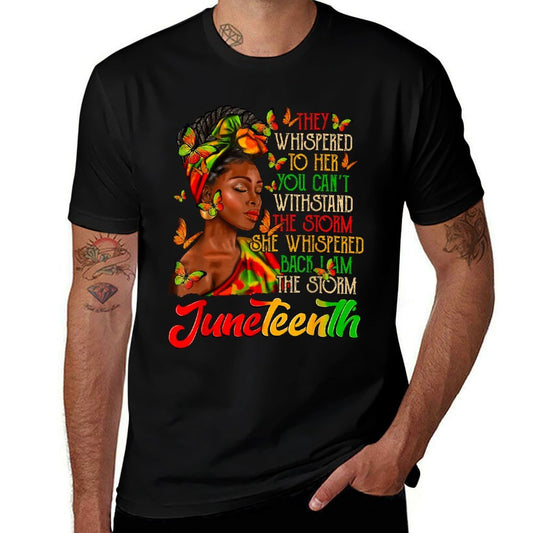 Juneteenth I Am The Storm Black Women Black History Month  Classic T-Shirt