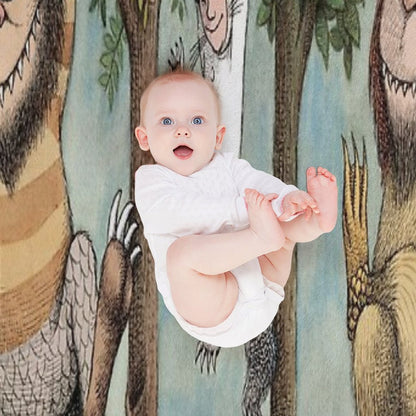 The Wild Things Are Throw Blanket