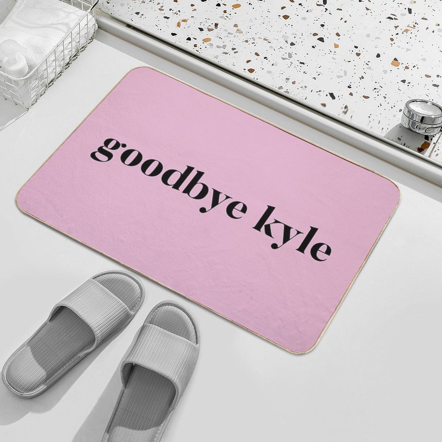 Goodbye Kyle. Real Housewives Og Beverly Hills Ken Todd Quote Bath Mat