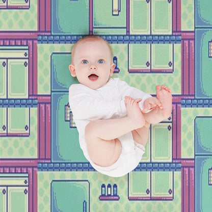 Kitchen (Pixel) Throw Blanket