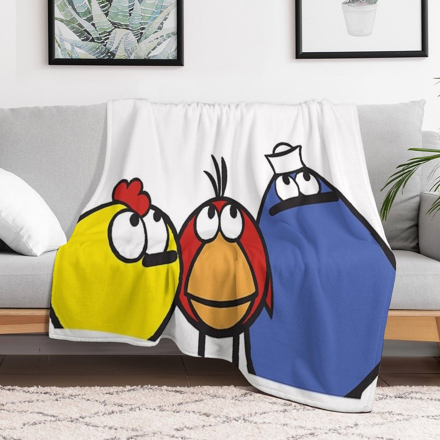 Peep And The Big Wide World Throw Blanket