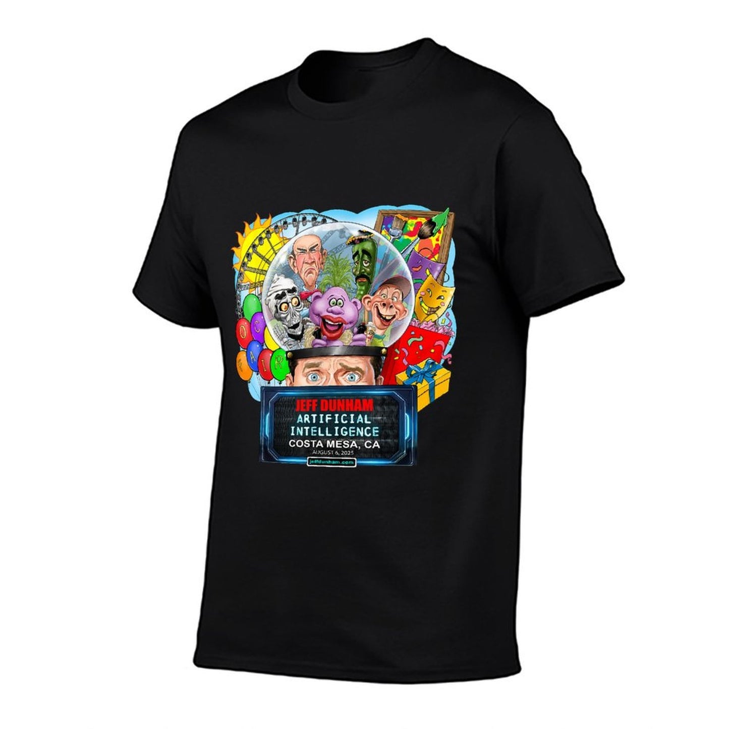 Jeff Dunham Costa Mesa, CA (2025)  Graphic-printed T-Shirt