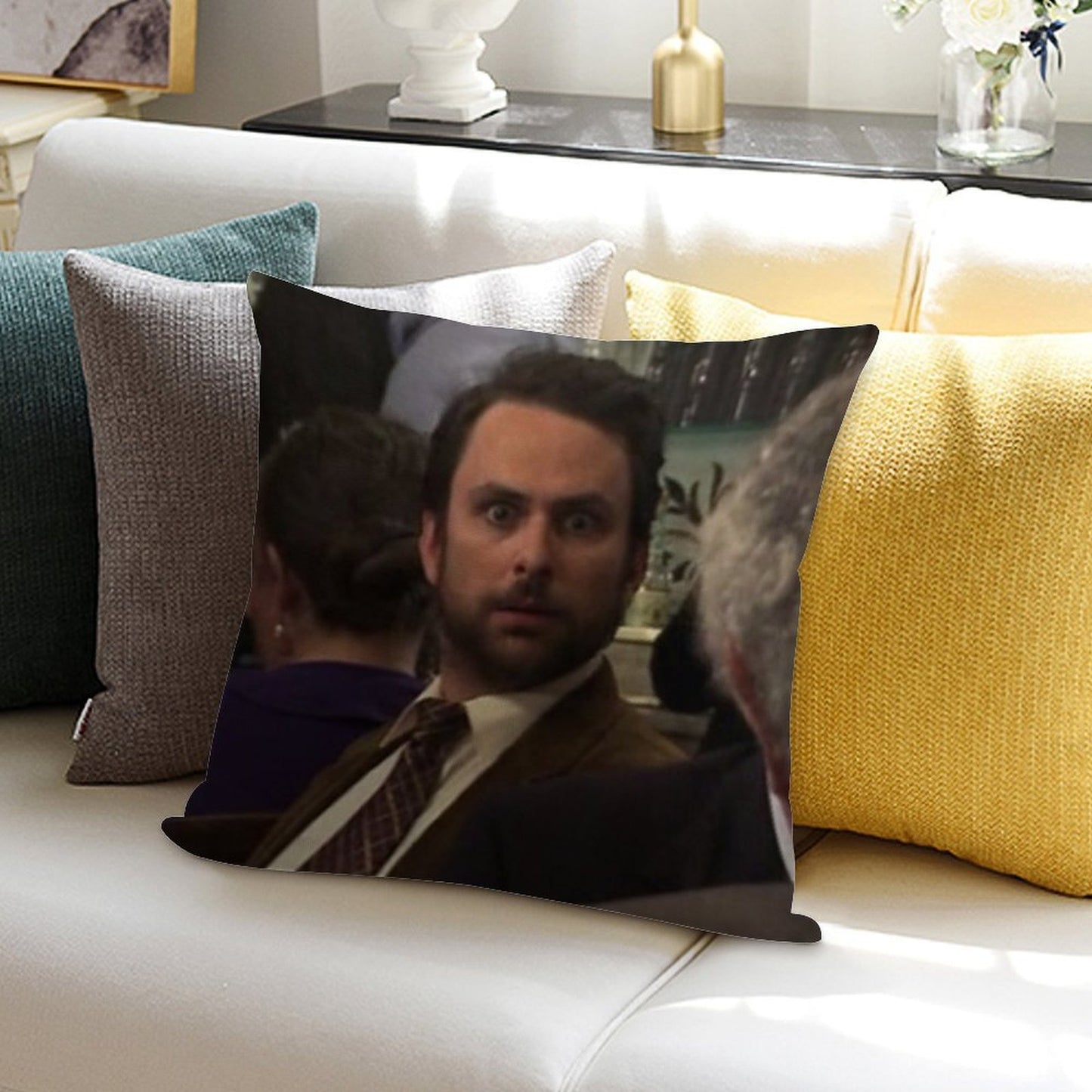 ASIP Soft Hidden Zipper Throw Pillow