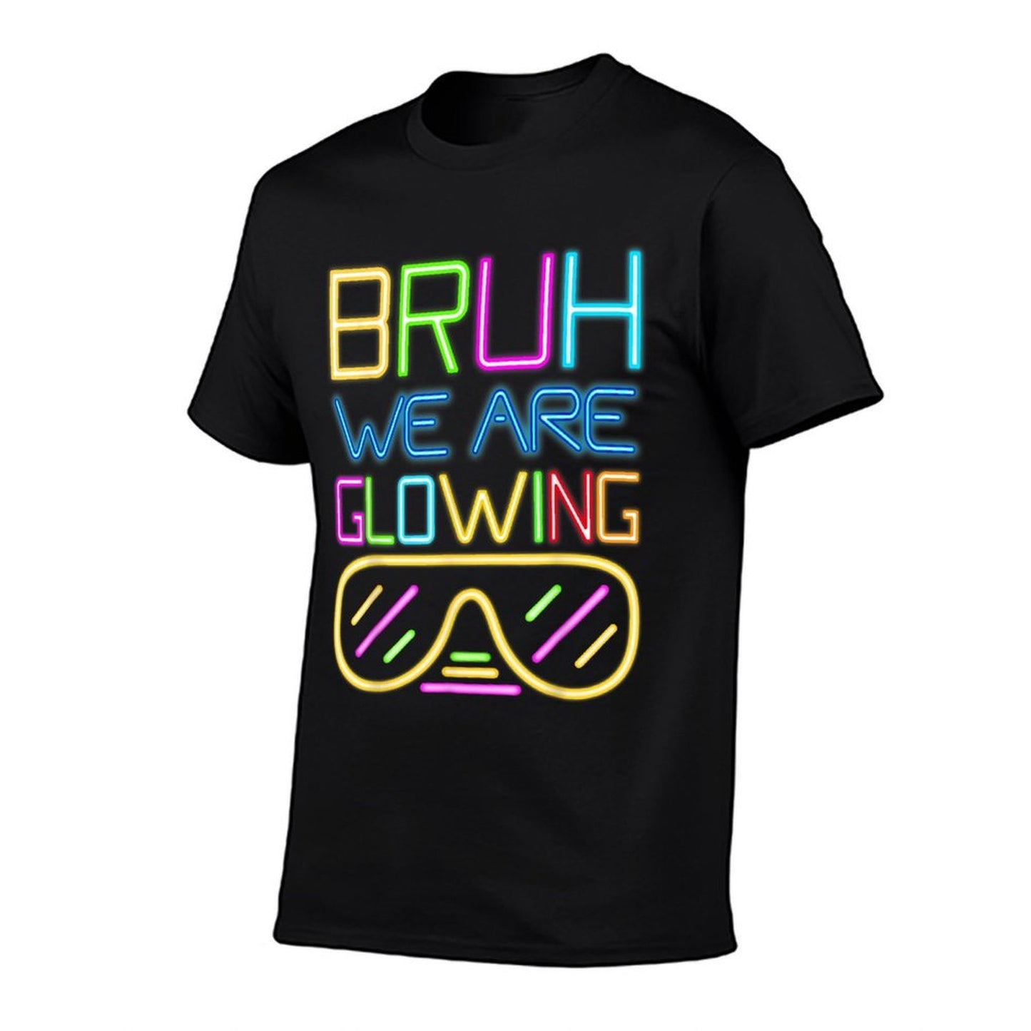 Retro Bruh We Are Glowing In My Glowing Era Colorful  Affordable Price T-Shirt