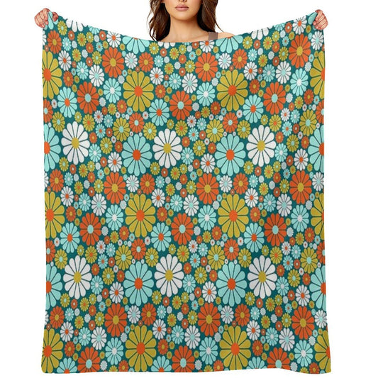 60's Wallpaper  One Throw Blanket