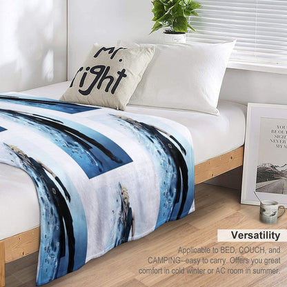 Final Fantasy VII - Sephiroth And Cloud Throw Blanket