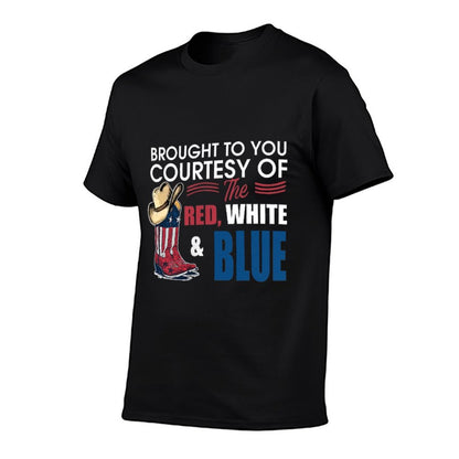 Well Put A Boot In Your Ass, Western Country Music Trendy  Fade-proof Color T-Shirt