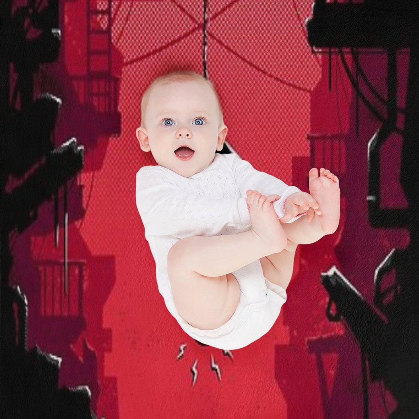 Friendly Neighborhood Throw Blanket