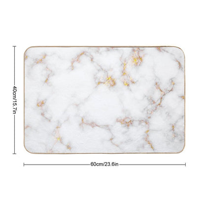 Marble - Gold Bath Mat