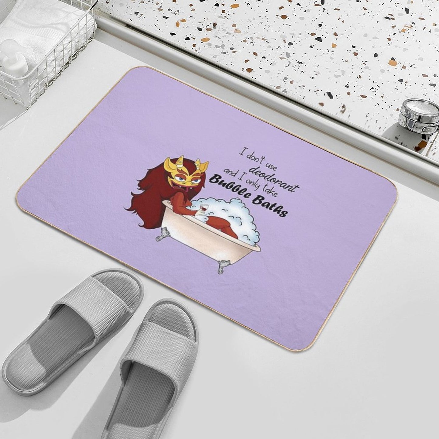 Bubble Bath Bath Mat