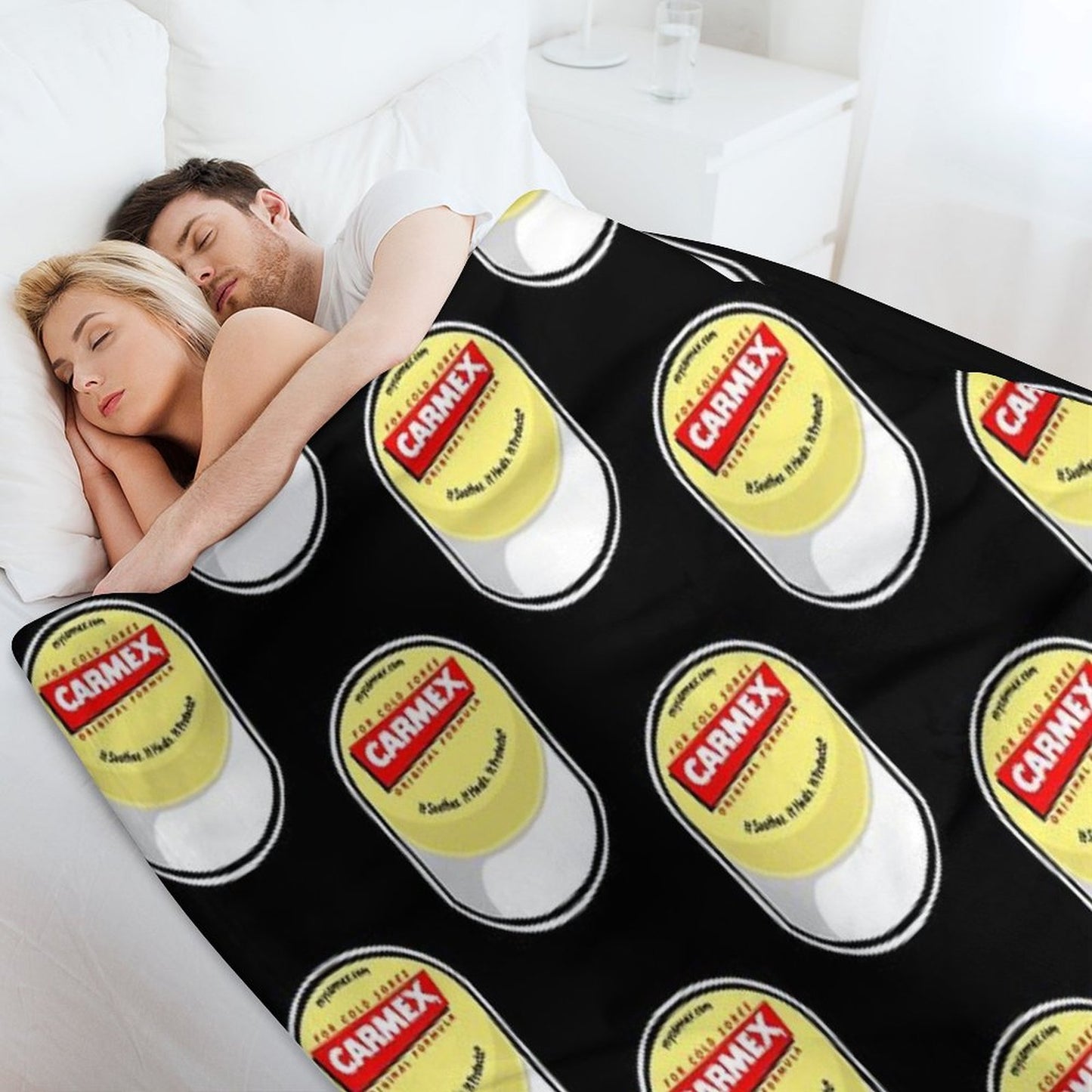 Carmex Chapstick Throw Blanket