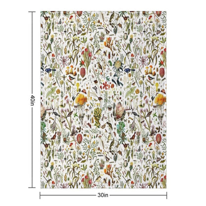 Biology Australia. Throw Blanket