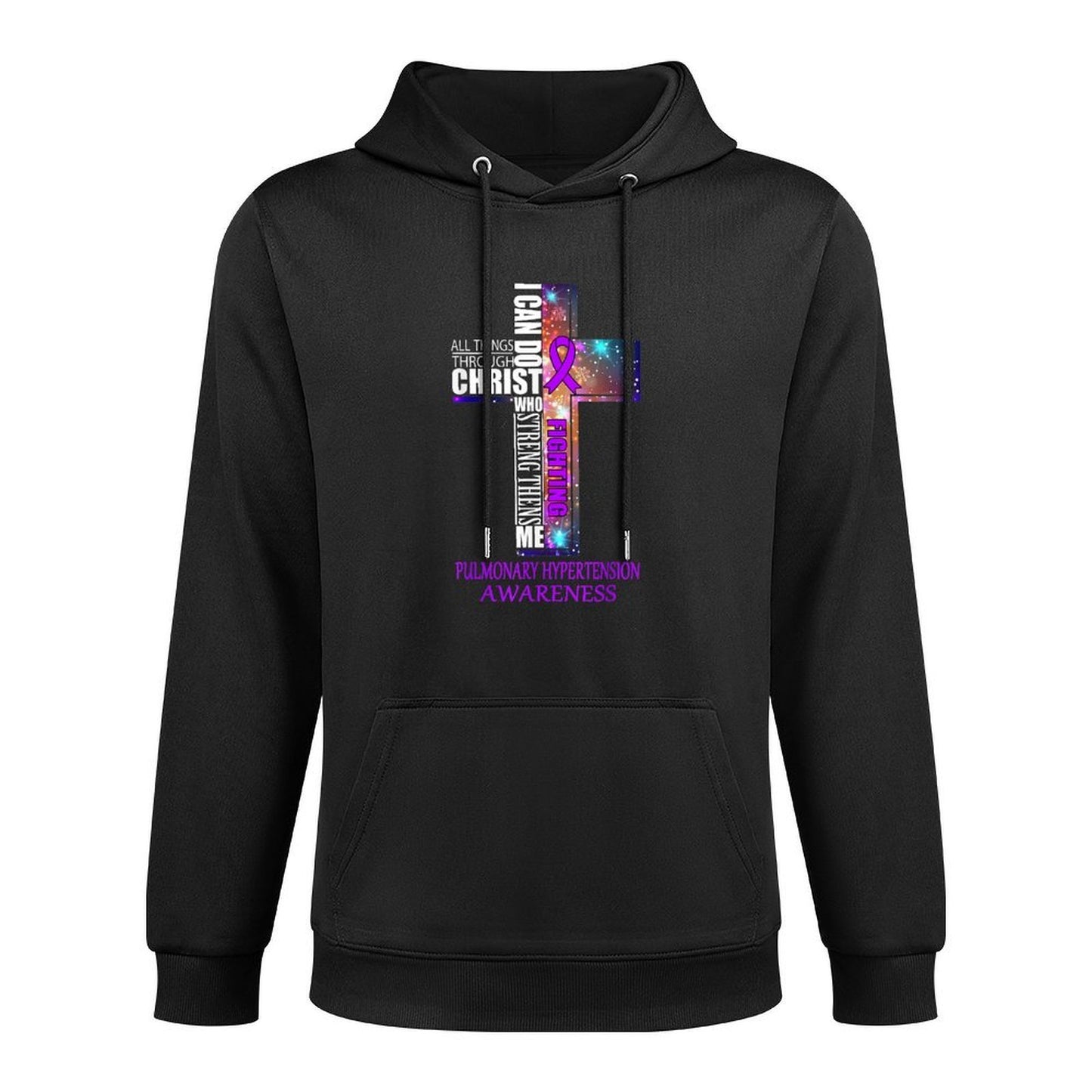 PULMONARY HYPERTENSION Awareness Christmas Gift All-Day Comfort Hoodie